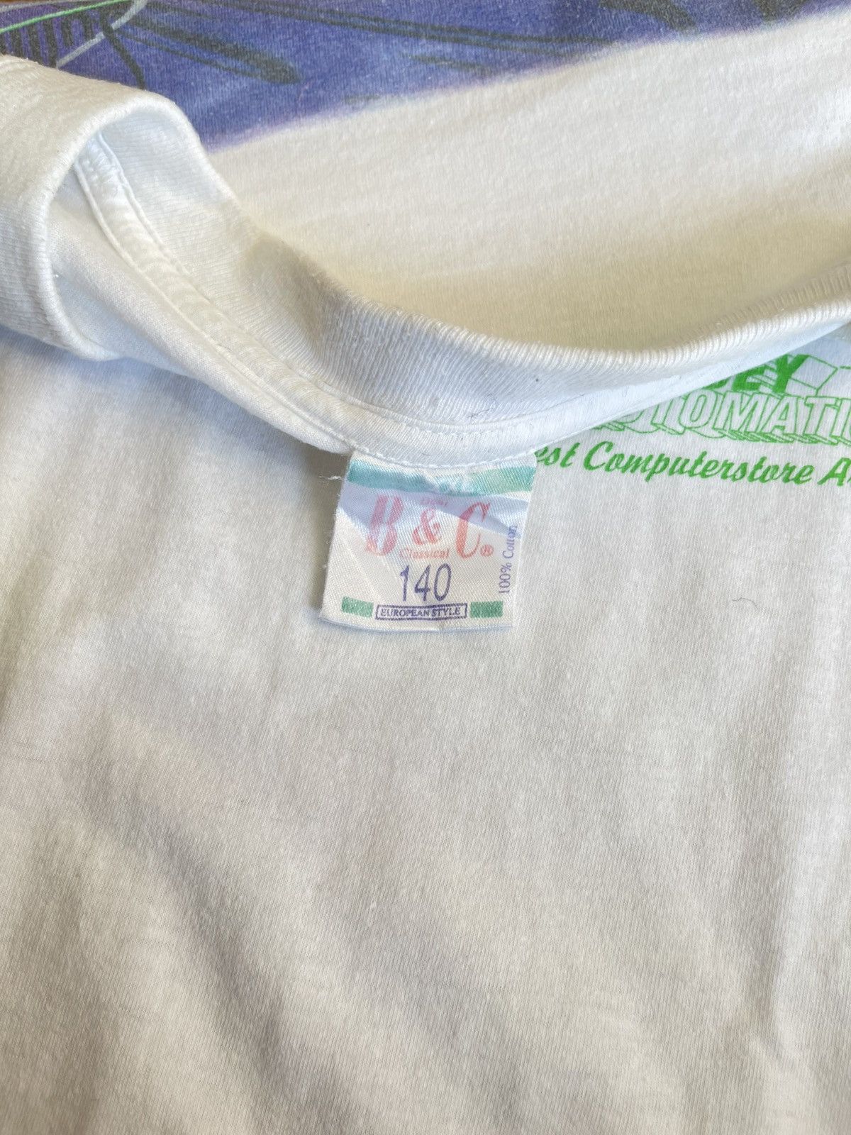 Vintage Vintage Van Roey Automation The BestComputerstore Around Tee Size US XL / EU 56 / 4 - 5 Thumbnail