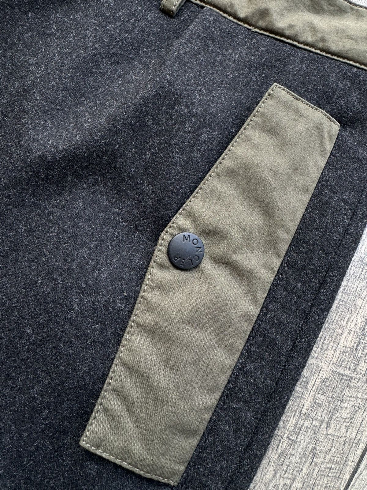 Moncler Moncler Sportivo Tech Wool Pants New - 52 Size US 36 / EU 52 - 4 Thumbnail