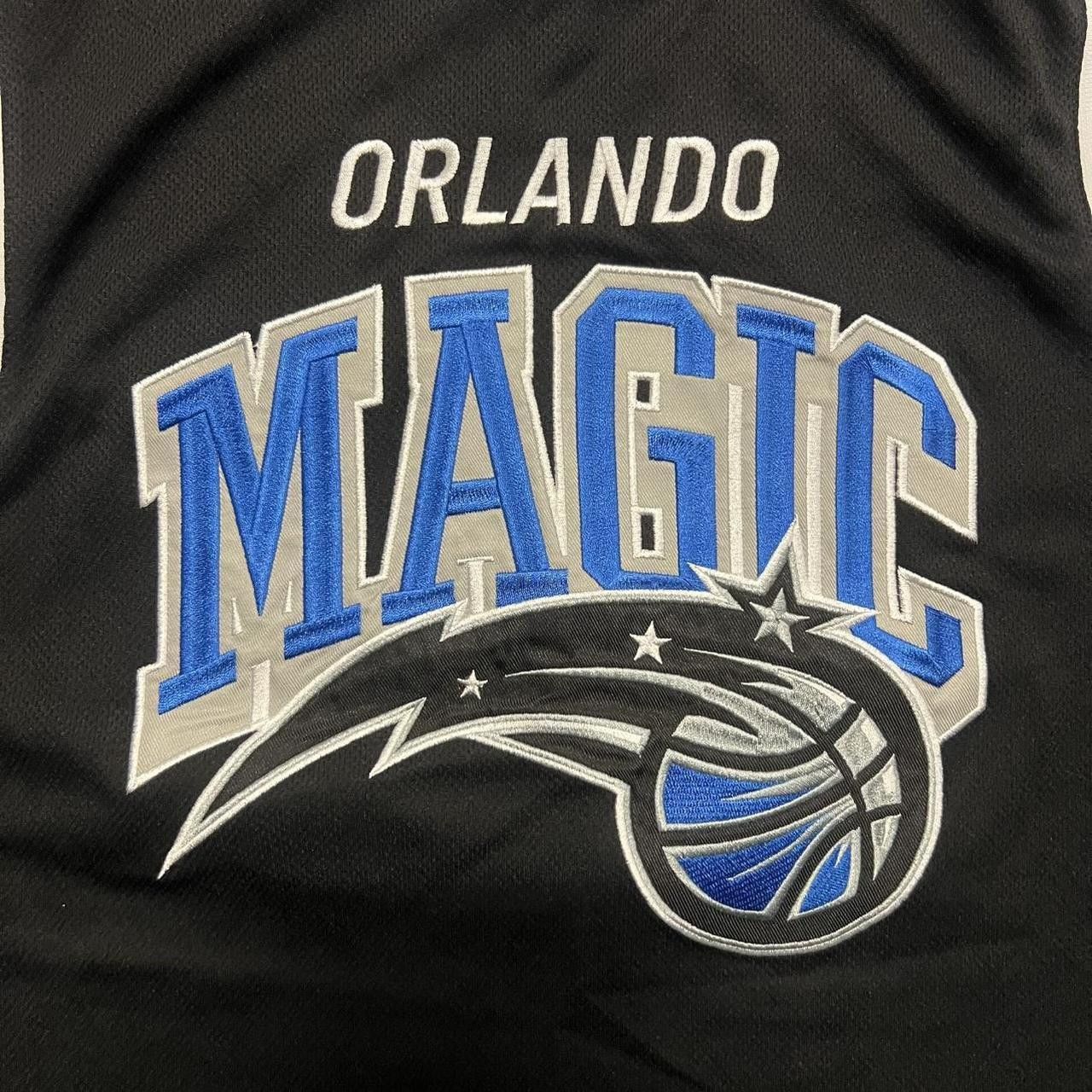 NBA Crazy Vintage Y2K/2000s Orlando Magic NBA Black Streetwear Essential Jersey! Size US M / EU 48-50 / 2 - 2 Thumbnail