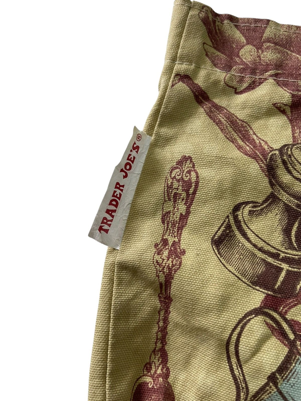Beauty Beast Trader Joe’s Tote Bag Made in USA Size ONE SIZE - 6 Thumbnail