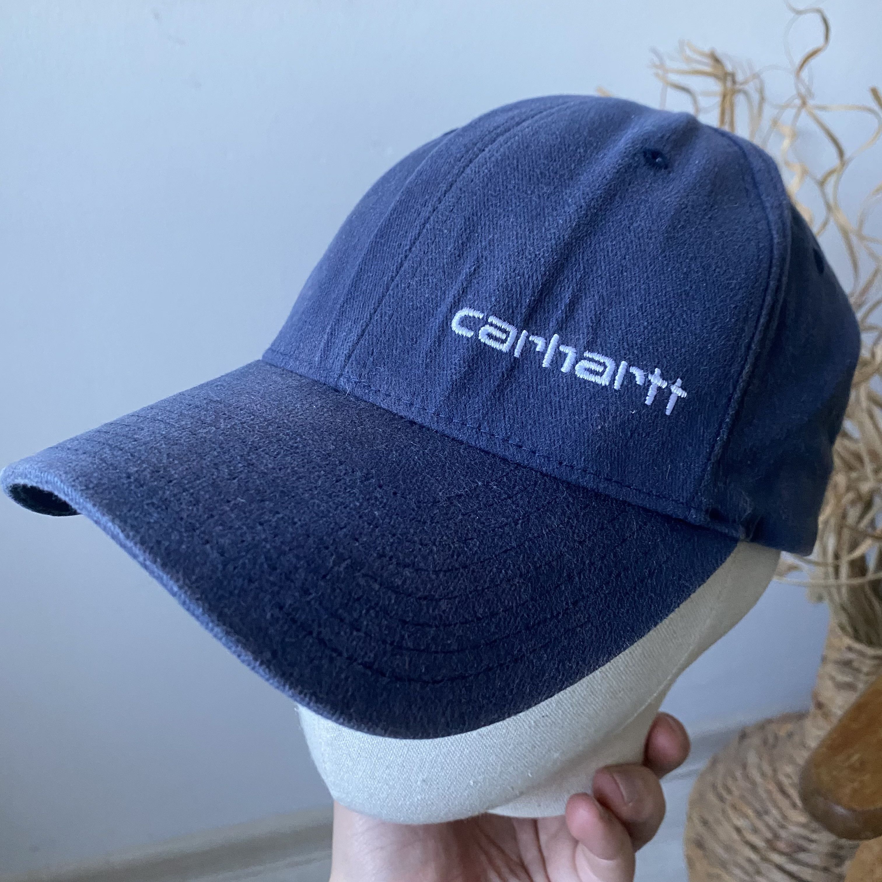 Carhartt 🛠️ Vintage Faded Carhartt cap Y2K Dad Hat Workwear Size ONE SIZE - 3 Thumbnail