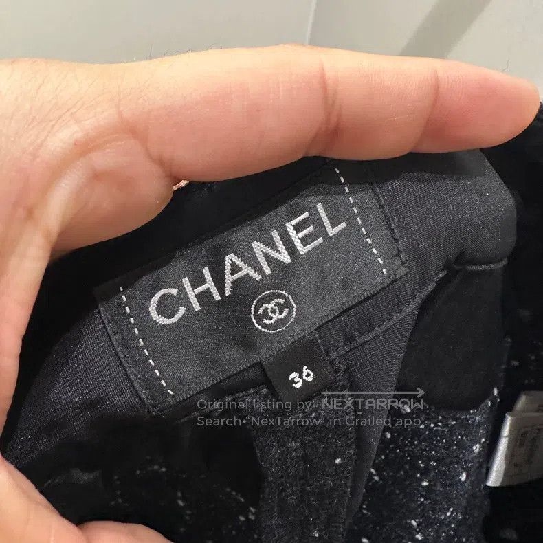 Chanel Chanel Full of stars logo button trousers Size 24" / US 00 / IT 34 - 3 Thumbnail
