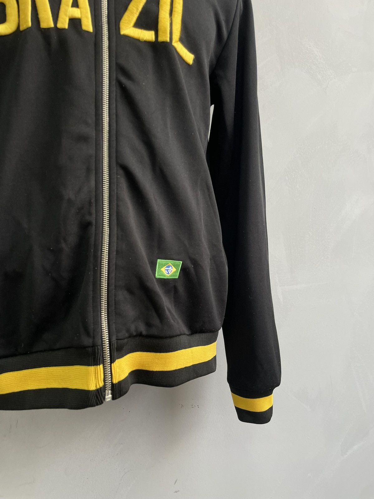 Vintage Fishbone Brazil Zip sweatshirt soccer y2k blokecore 90s Size US M / EU 48-50 / 2 - 3 Thumbnail