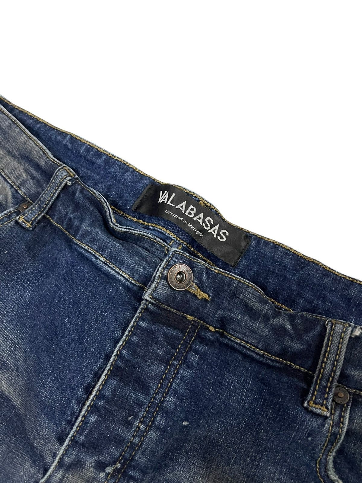Other VALABASAS SKINNY JEANS Made in USA Size 42" / US 20 - 4 Thumbnail
