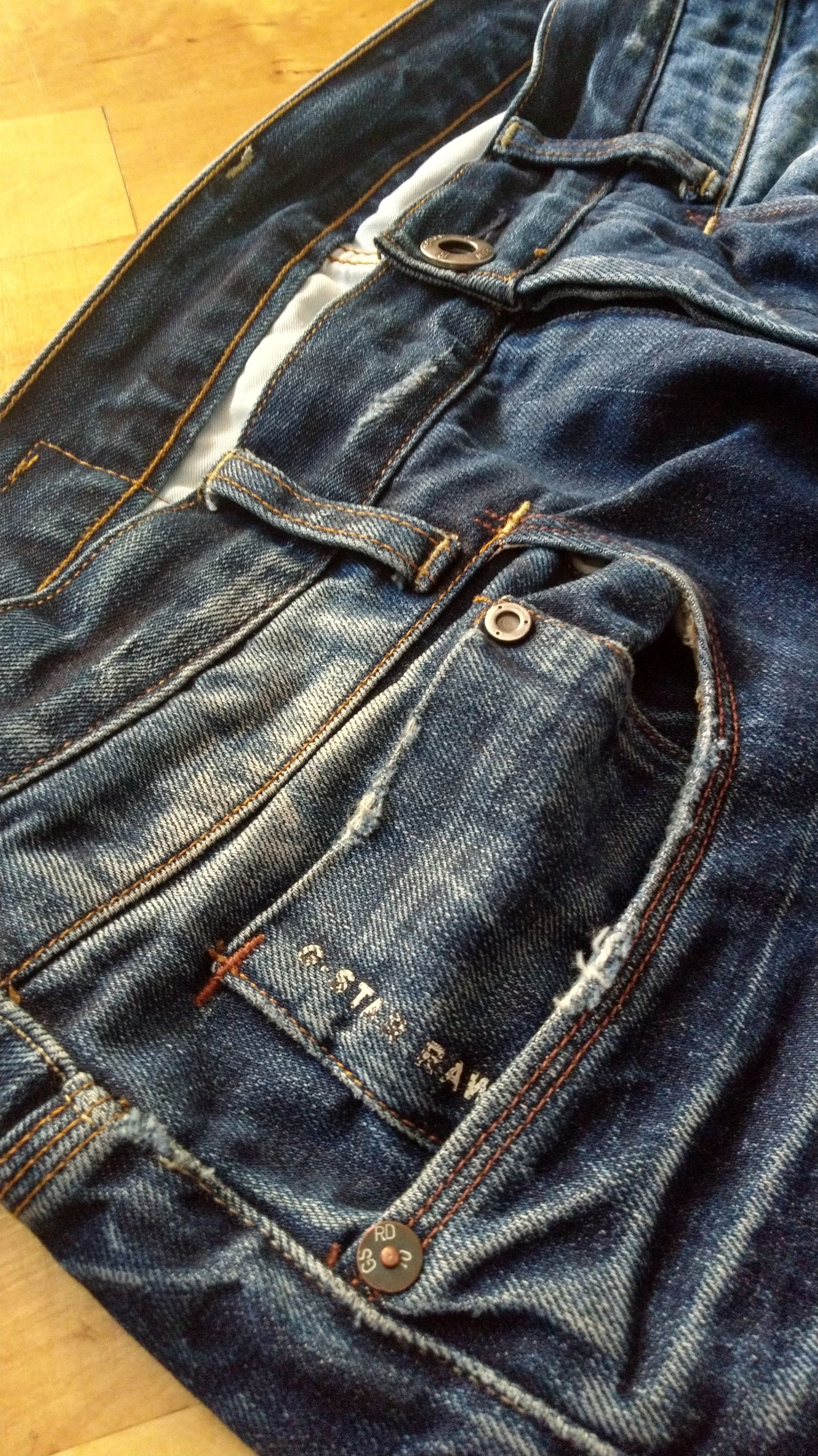 G-Star G-STAR Flared Pants Raw Baggy Denim Goth GS RAW Size US 32 / EU 48 - 13 Thumbnail
