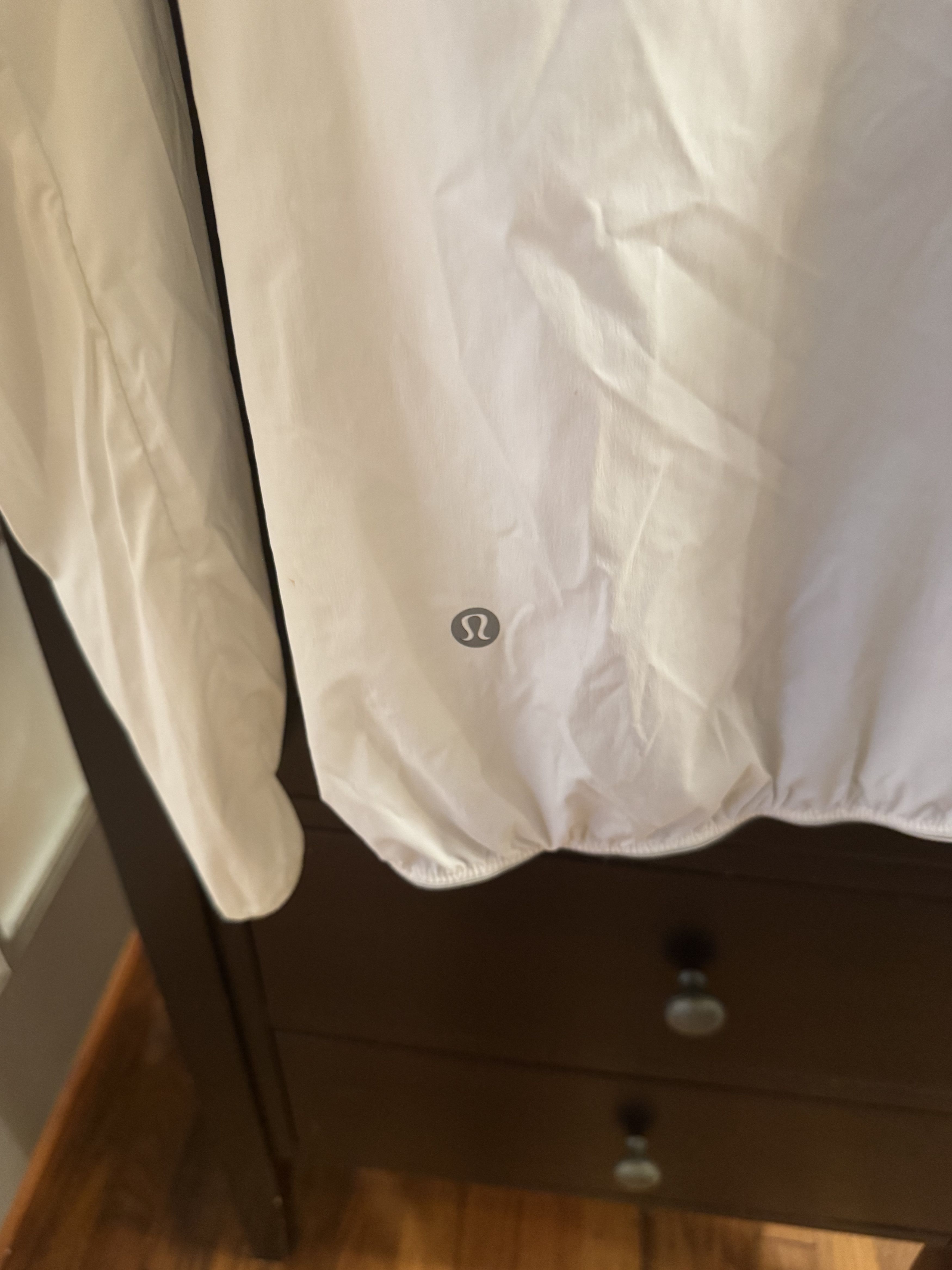 Lululemon Lululemon White Raincoat. Size US M / EU 48-50 / 2 - 7 Thumbnail