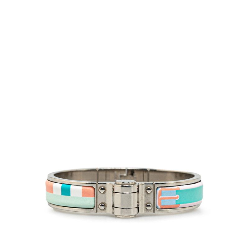 Hermes Hermes Hermes Charnieres PM Enamel Bangle Bracelet Metal Bangle in Very Good Condition Size ONE SIZE - 1 Thumbnail
