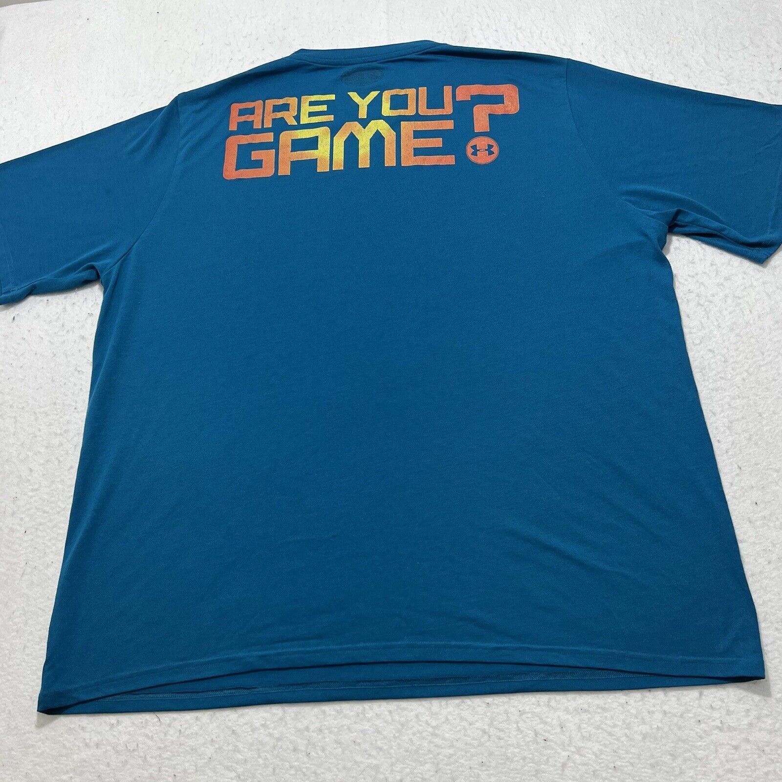 Under Armour Under Armour HeatGear Men’s XXL Are You Game Graphic T Shirt Size US XXL / EU 58 / 5 - 9 Thumbnail