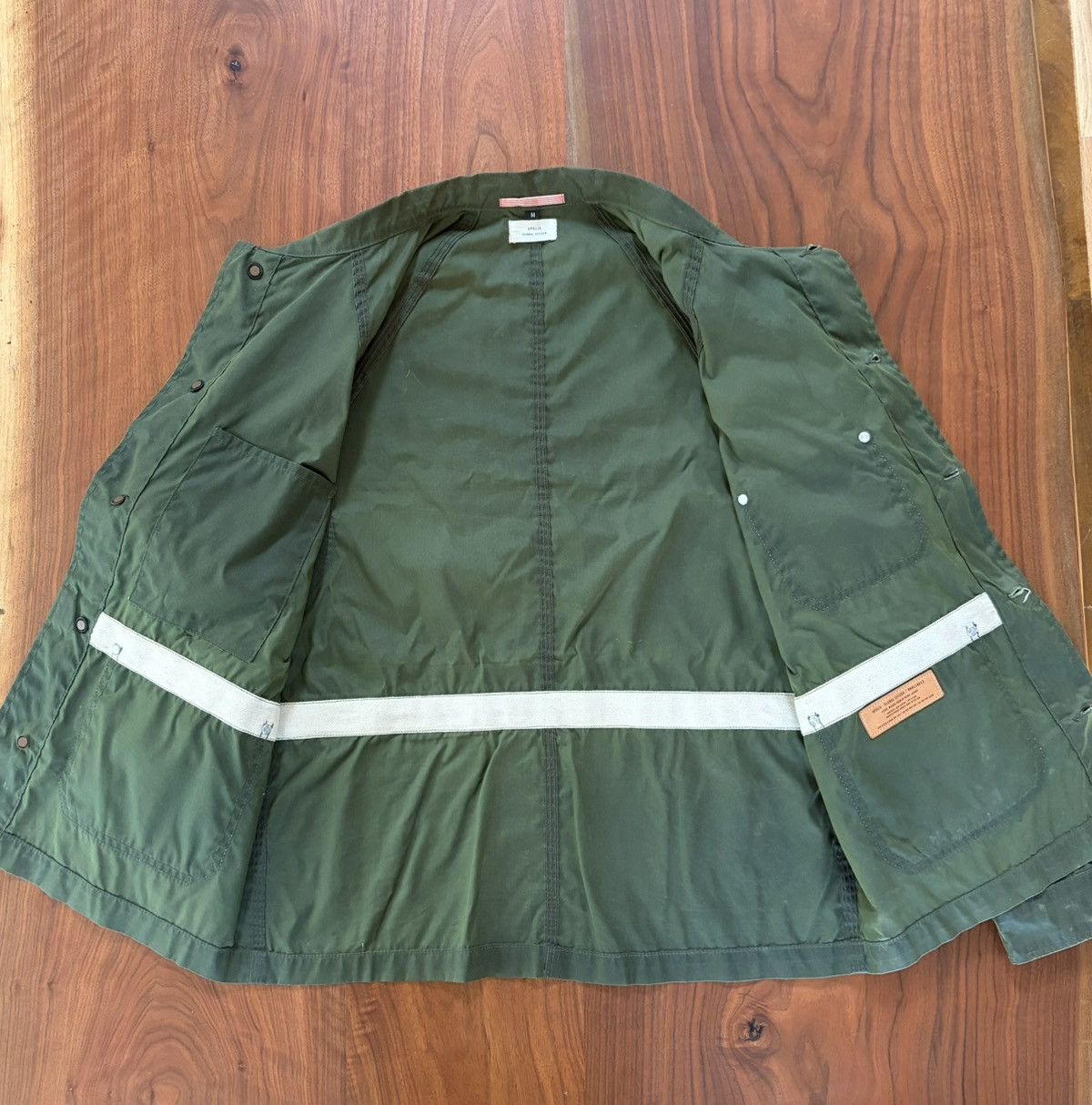 Apolis Apolis Waxed French Work Chore Coat – Made in USA – Size M Size US M / EU 48-50 / 2 - 3 Thumbnail