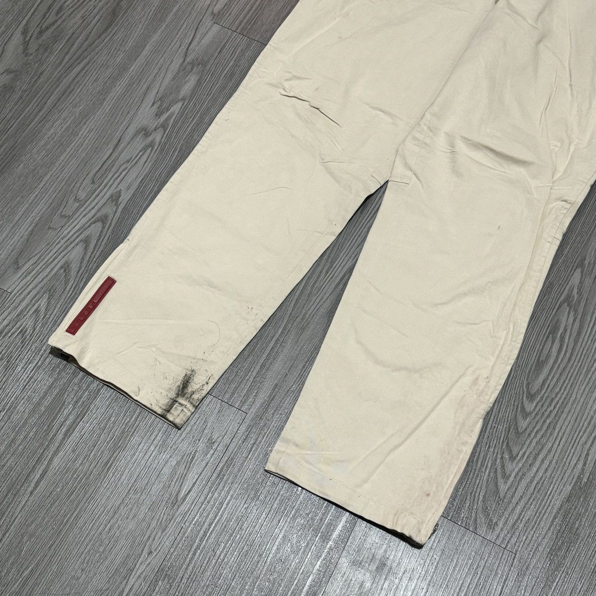 Prada Prada Cream Chinos Pants Size US 30 / EU 46 - 3 Thumbnail