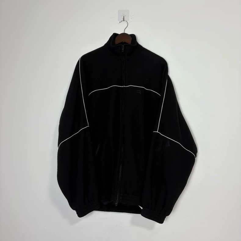 Balenciaga Balenciaga SportyB embroidered logo polar fleece jacket co Size US S / EU 44-46 / 1 - 1 Thumbnail