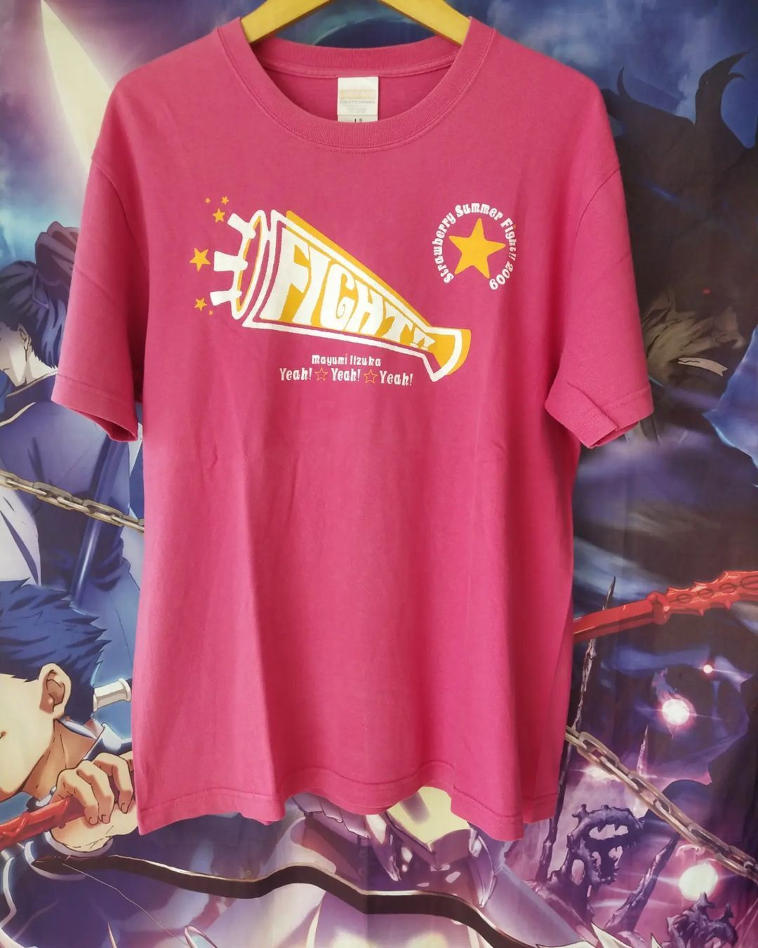 Anime × Japanese Brand Mayumi Iizuka Strawberry Summer Fight!! Idol Seiyu Tees Size US L / EU 52-54 / 3 - 1 Thumbnail
