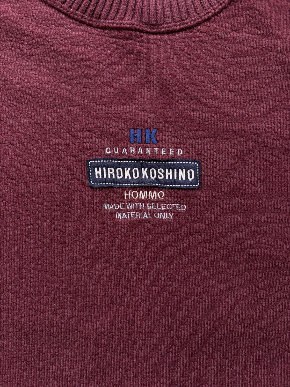 Hiroko Koshino Homme Vintage Hiroko Koshino Homme Winter Knitwear Size US L / EU 52-54 / 3 - 2 Thumbnail