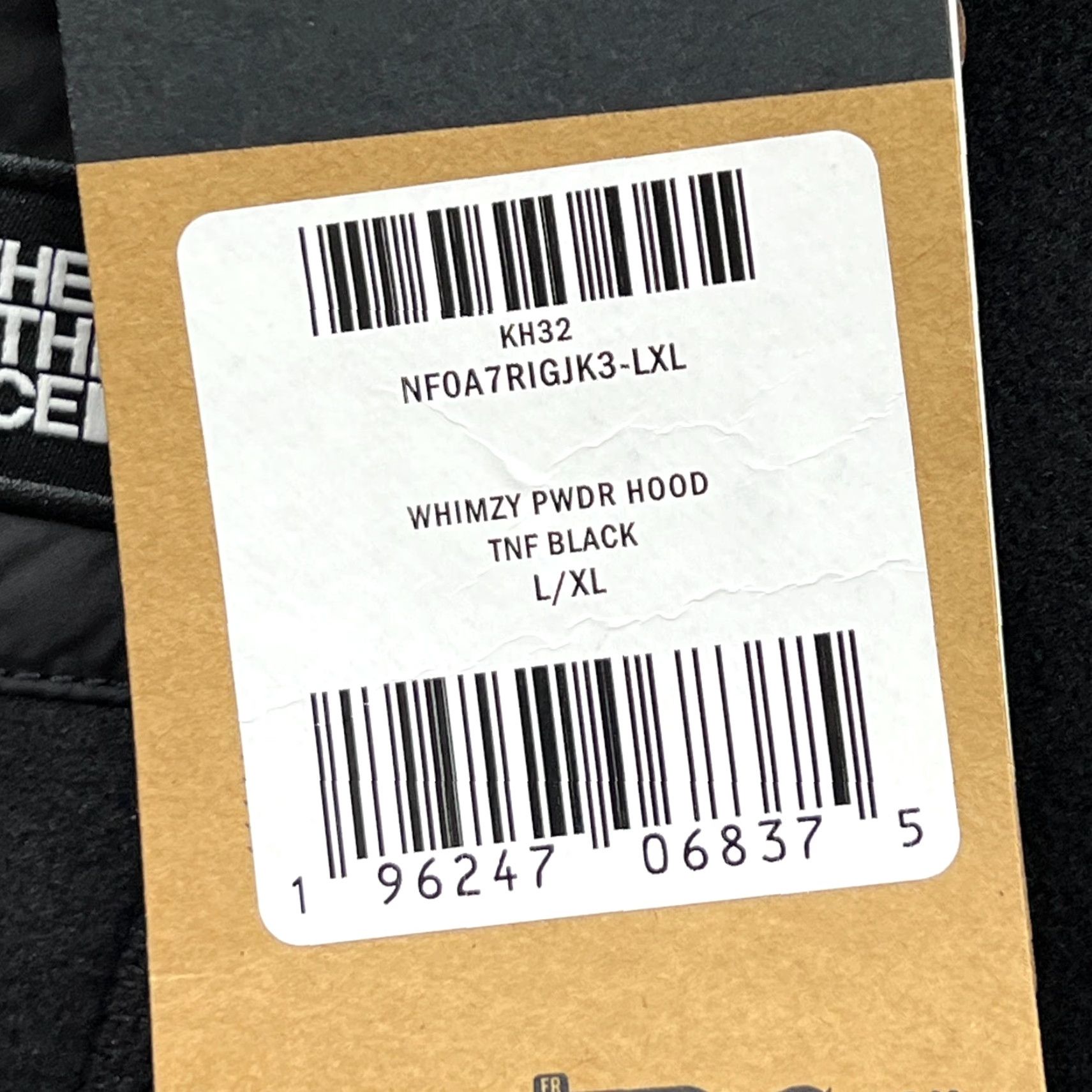 The North Face The North Face Balaclava Hood L-XL Whimzy Pwdr Black Polyester Fleece Thermal Quick Dry Men Winter Ski Snowboard Holiday 90s Mens Size ONE SIZE - 4 Thumbnail