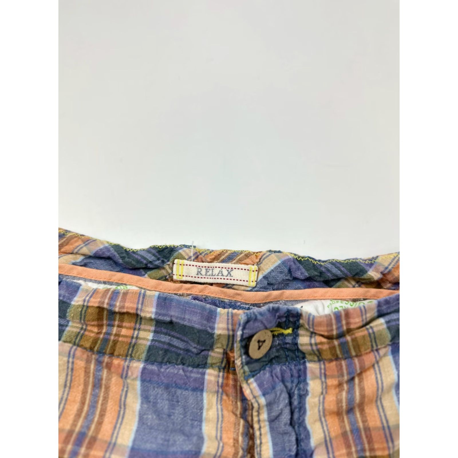 Tommy Bahama Tommy Bahama Shorts Mens 42 Multicolor Plaid Relax Linen Tropical Beachy Hawaii Summer Casual Modern Size US 42 / EU 58 - 4 Thumbnail