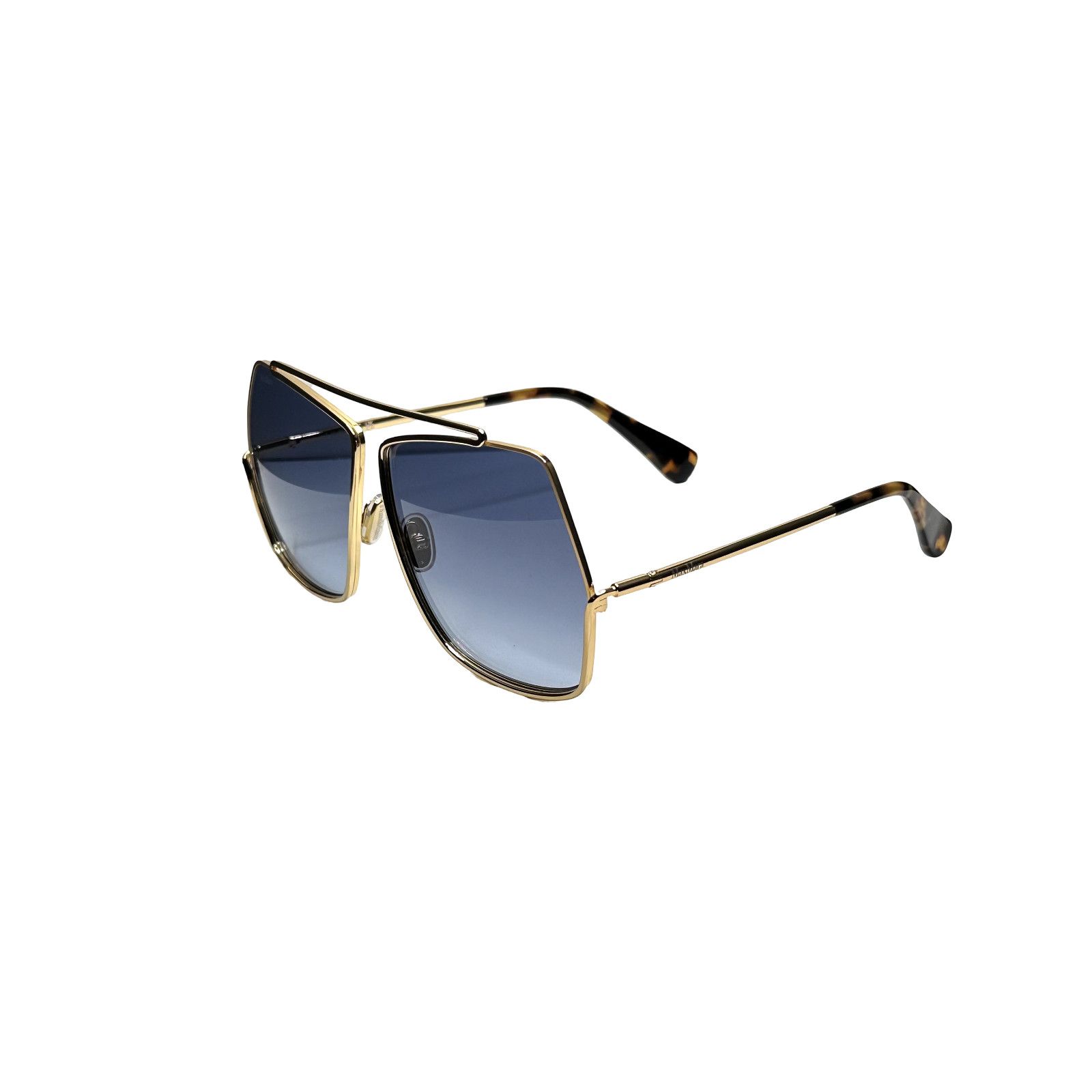 Max Mara Max Mara Aviator Sunglasses Gold Gradient Lens Elsa MM0006 Size ONE SIZE - 2 Thumbnail