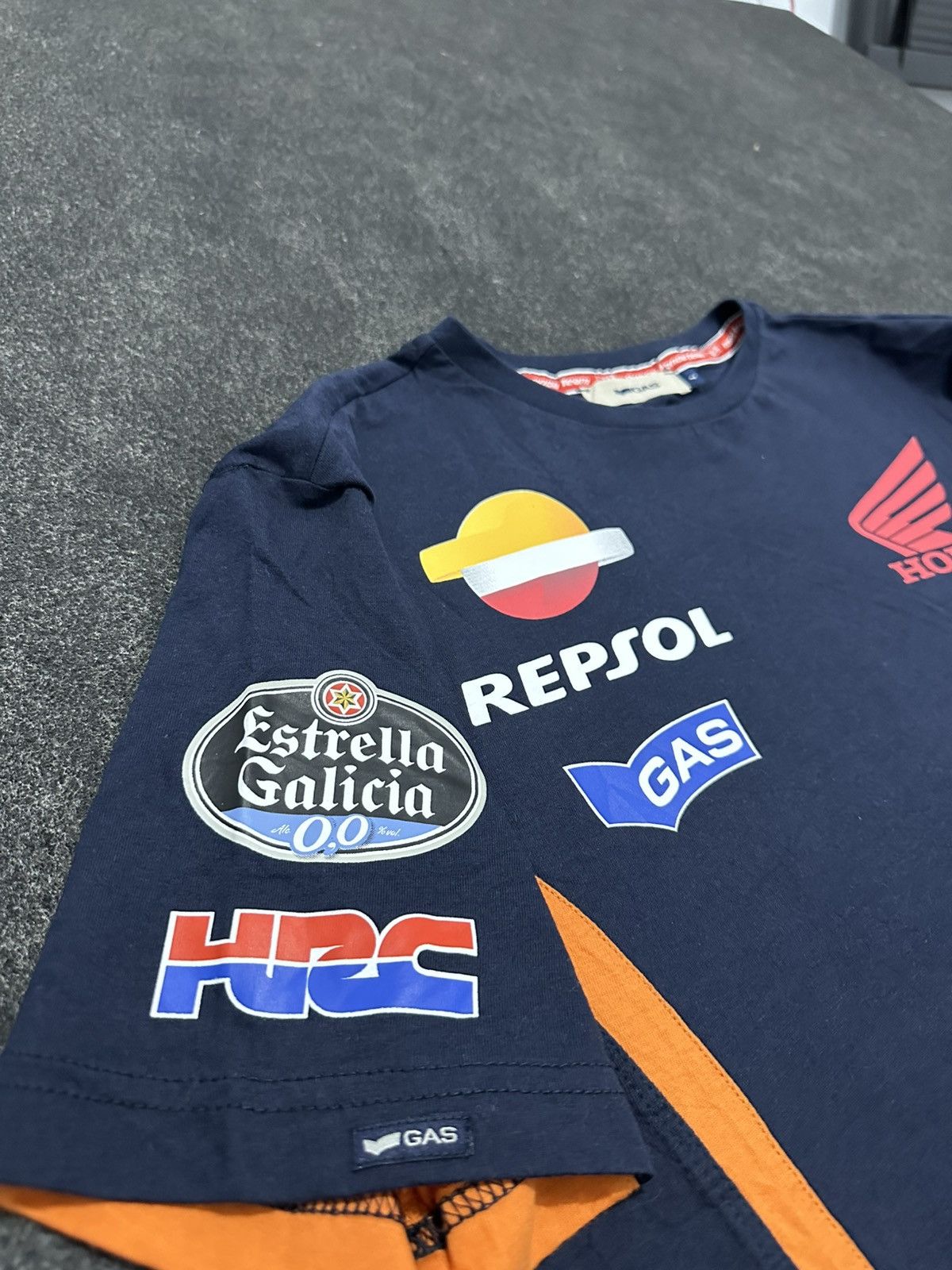 GAS Official licensed Repsol Honda Team T-Shirt by GAS Size US L / EU 52-54 / 3 - 7 Thumbnail