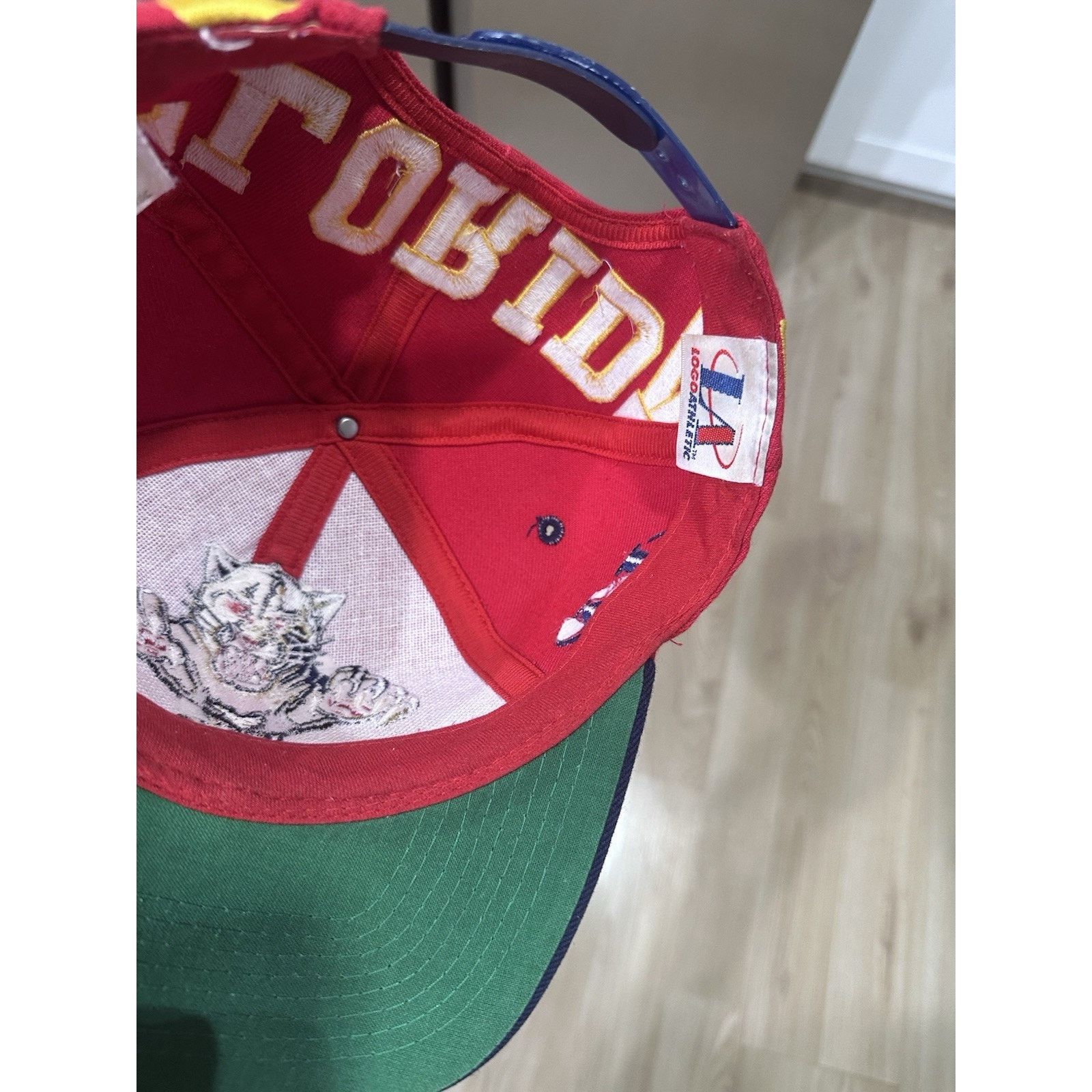 Logo Athletic Vintage Florida Panthers Big Logo Snapback Logo Athletic Hat Size ONE SIZE - 3 Thumbnail