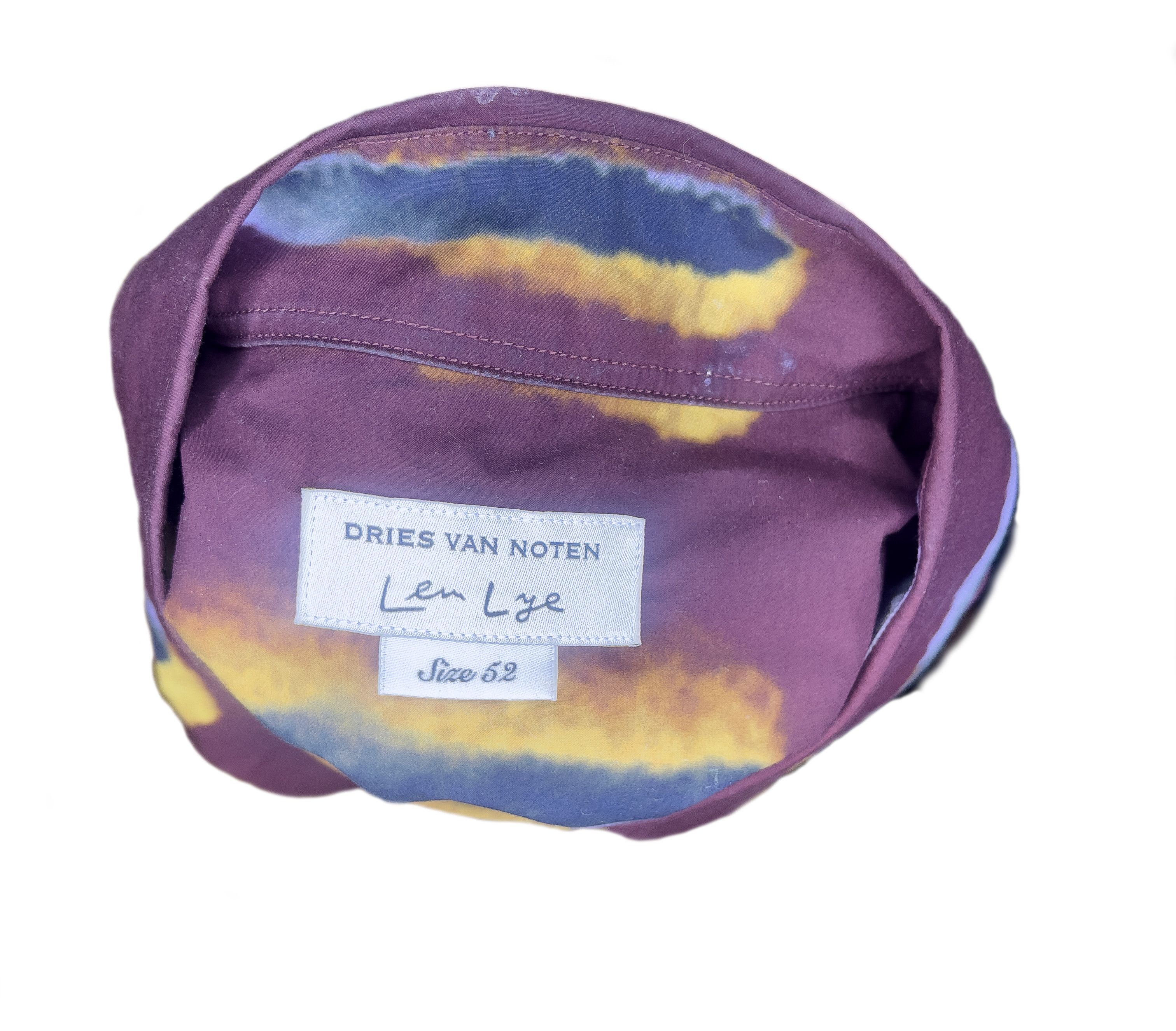 Dries Van Noten Dries Van Noten Short Sleeve Shirt Len Lye Collection Size US L / EU 52-54 / 3 - 3 Thumbnail