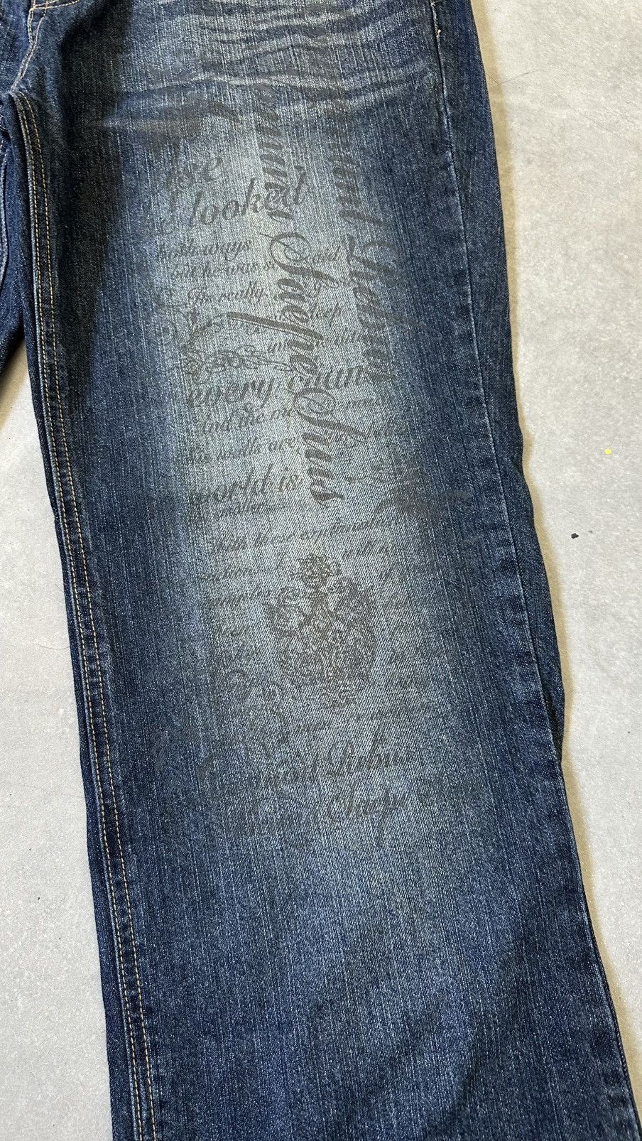 Japanese Brand VINTAGE ANTUI JEANS IF SIX WAS NINE DENIM PANG Size US 40 / EU 56 - 5 Thumbnail