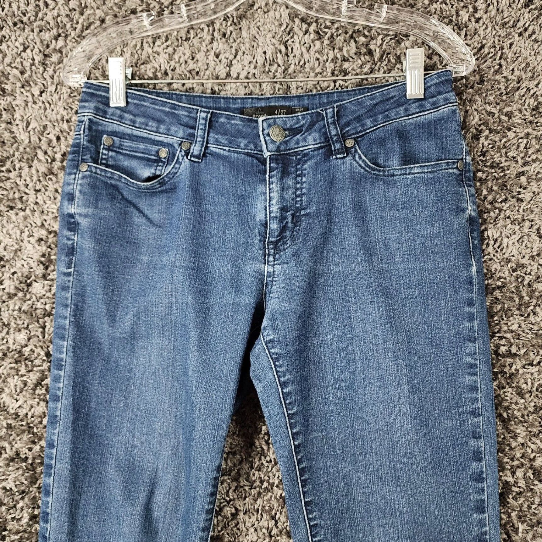 Prana prAna Womens Straight Blue Jeans Size 4 Size 27" / US 4 / IT 40 - 2 Thumbnail