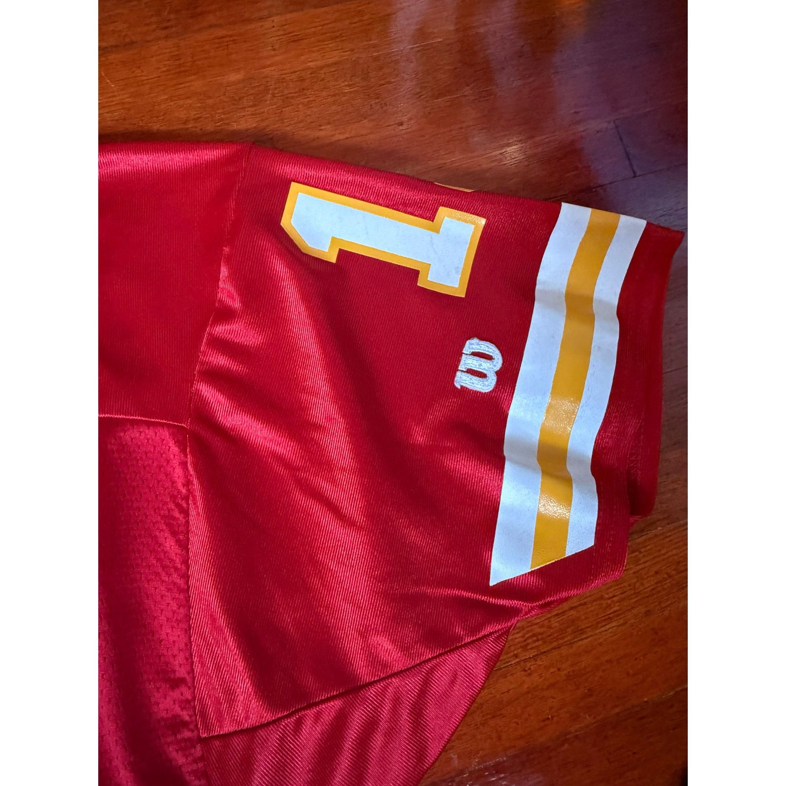 Wilson 90s Joe Montana Red Wilson XXL Kansas City Chiefs Jersey 19 Size US XXL / EU 58 / 5 - 5 Thumbnail