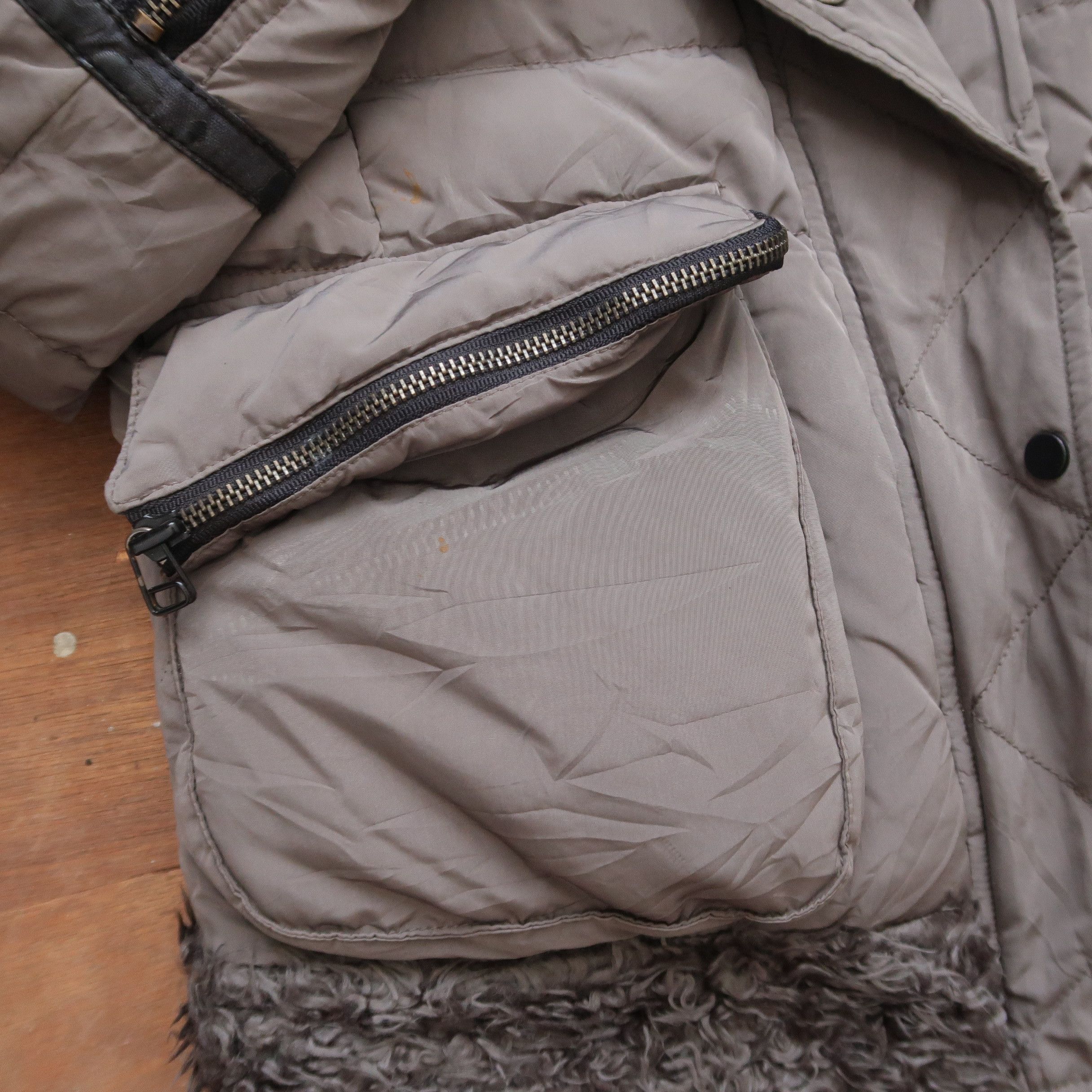 Japanese Brand SS12 Mandarina Duck x BNX Puffer Down Fur Jacket Size US M / EU 48-50 / 2 - 11 Thumbnail