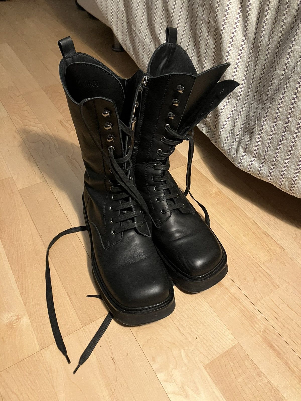 The Attico Lace-Up Robin Combat Boot