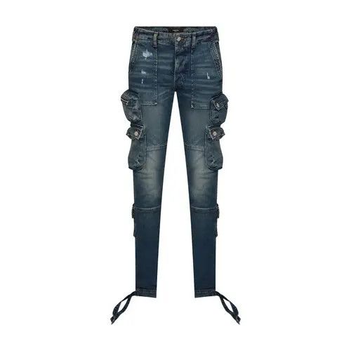 Amiri o1y0525 Denim Pant in Blue Size US 31 - 1 Thumbnail