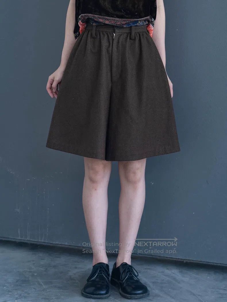 Comme des Garcons Comme Des Garcons size S Wool wide-leg shorts Size 24" / US 00 / IT 34 - 7 Thumbnail