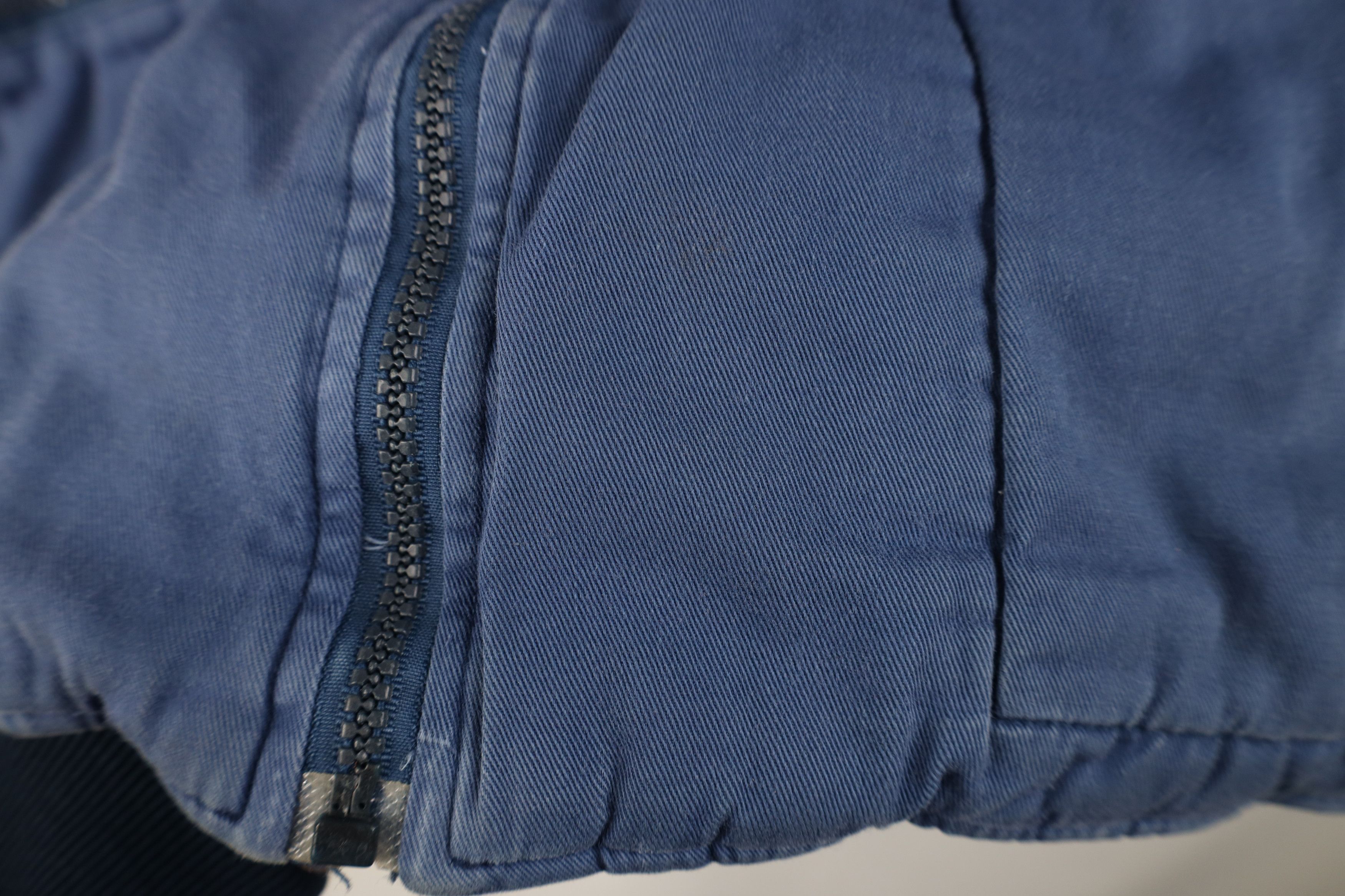Vintage Vintage 90s Streetwear Flannel Lined Puffer Vest Jacket Blue Size US XXL / EU 58 / 5 - 4 Thumbnail