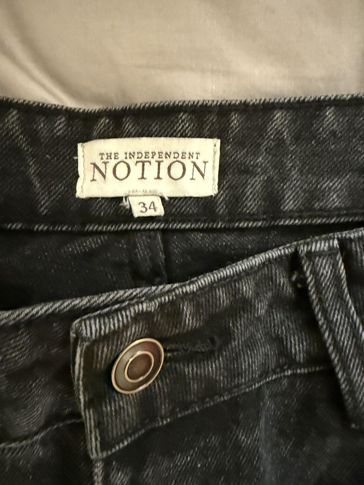 Other Independent Notion Faded Black Alpine Denim Size US 34 / EU 50 - 3 Thumbnail