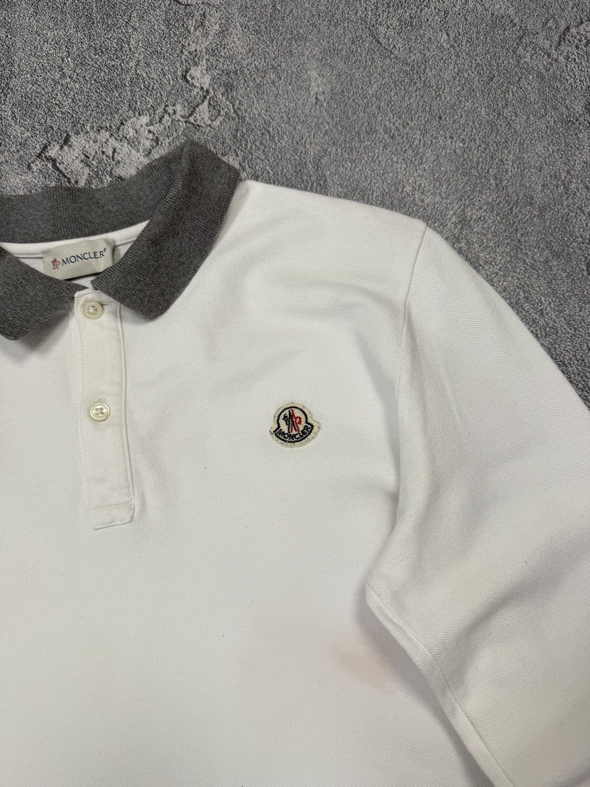 Moncler Moncler polo longsleeve luxury logo Size US XS / EU 42 / 0 - 6 Thumbnail