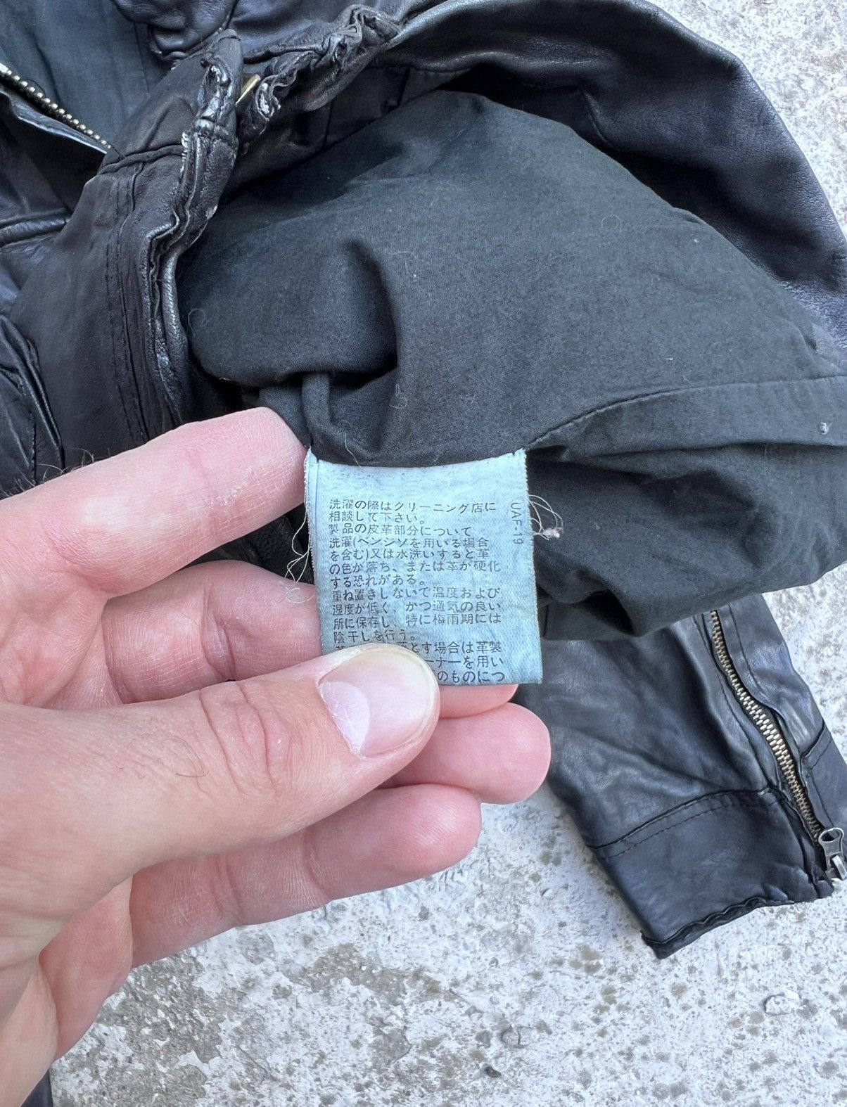 Rick Owens Japanese Brand Blue Label Real Leather Military Jacket Size M / US 6-8 / IT 42-44 - 8 Thumbnail