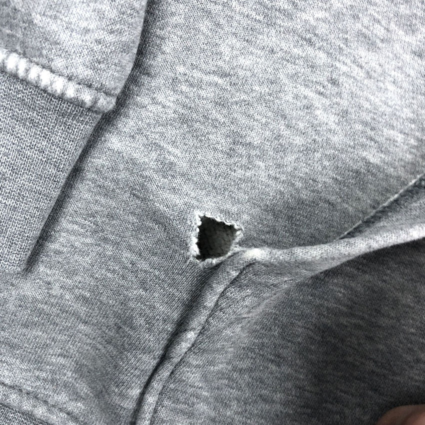 Jordan Brand Jordan Jumpman Pullover Hoodie Men’s XL Grey Cotton Blend Fleece Activewear Size US XL / EU 56 / 4 - 4 Thumbnail