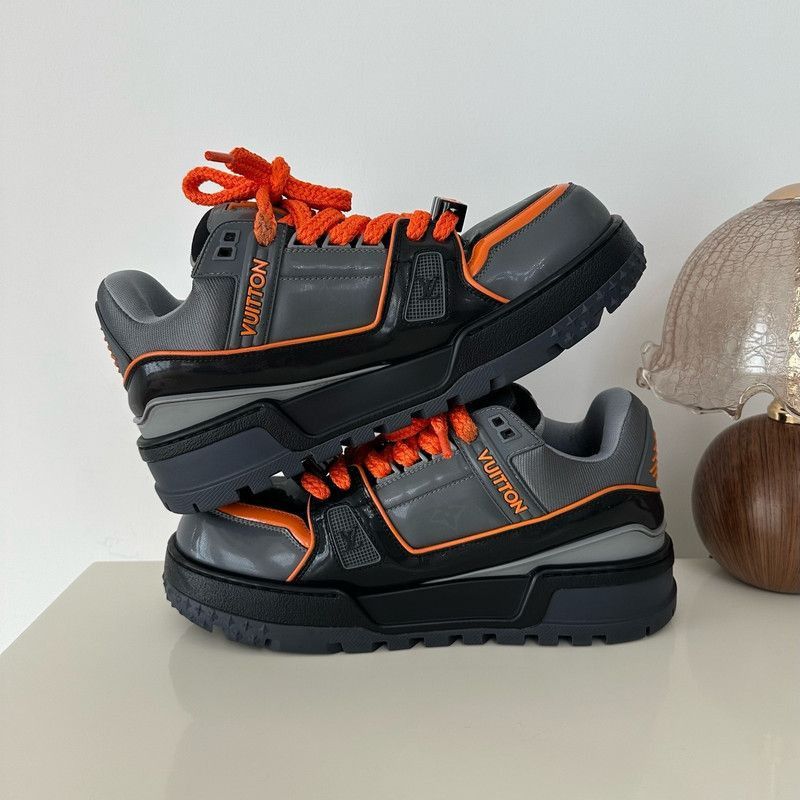 Louis Vuitton Louis Vuitton Trainer Maxi Low-Top Sneakers -2508 Size US 8 / EU 41 - 6 Thumbnail