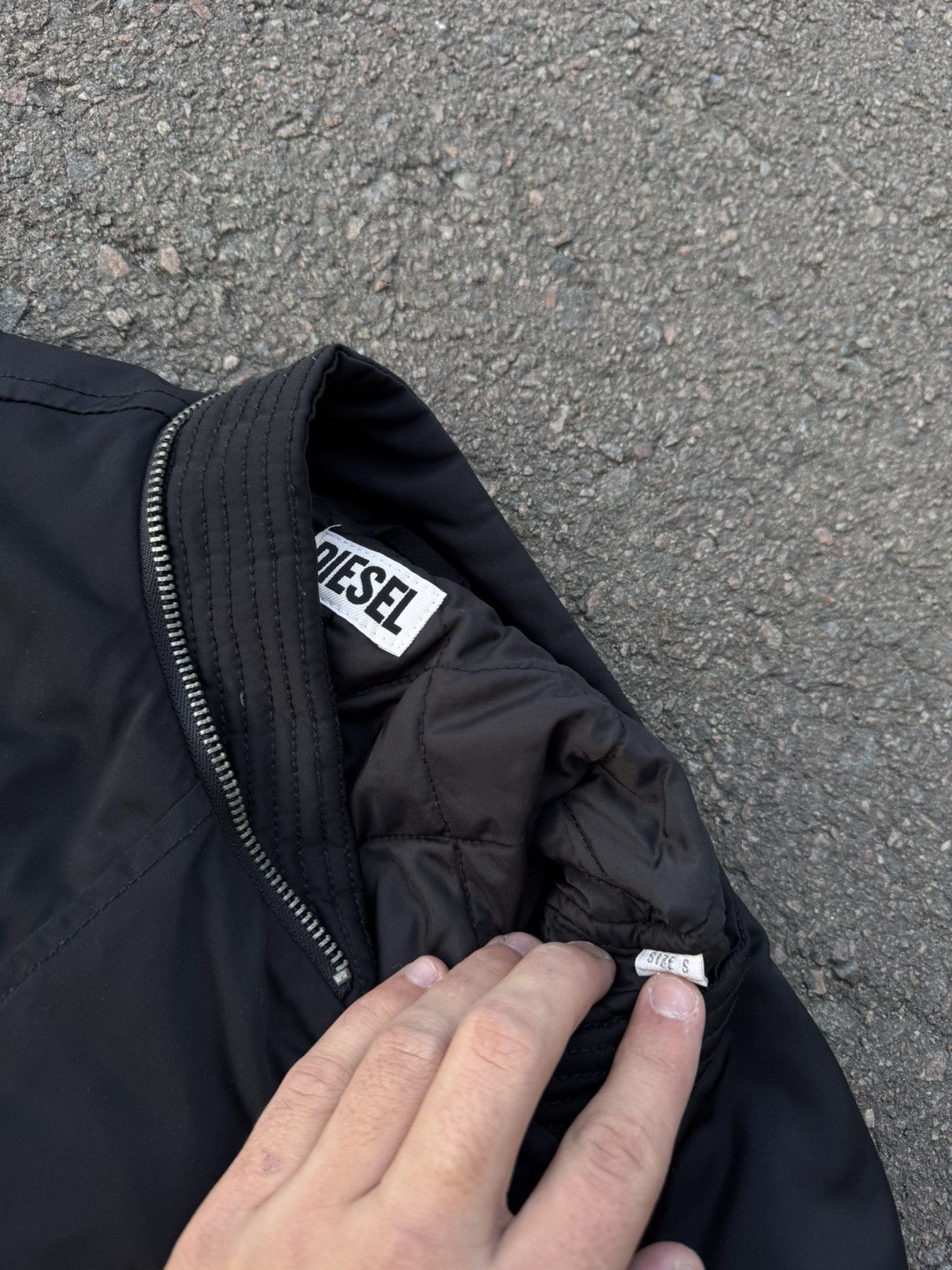 Diesel Vintage Diesel Bondage Bomber Jacket y2k Size S / US 4 / IT 40 - 5 Thumbnail