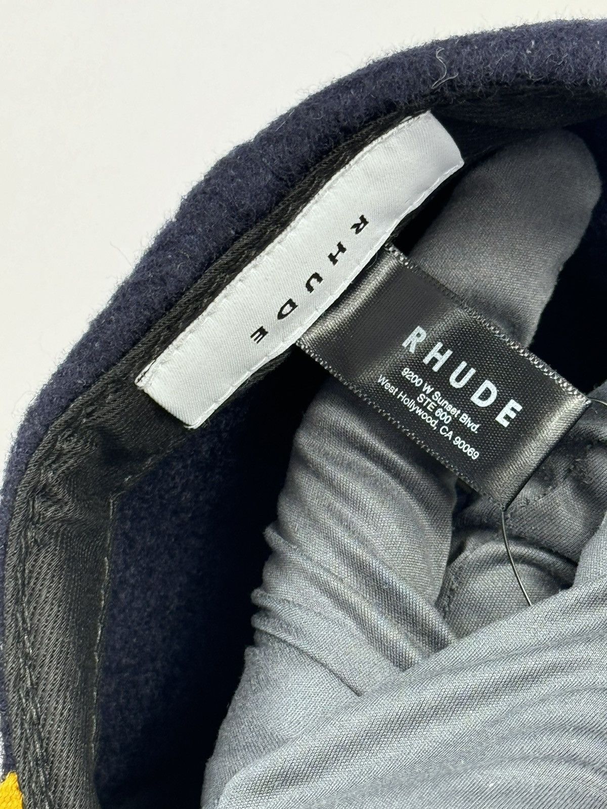 Rhude RHUDE CÔTE D’AZUR EMBROIDERED CAP Size ONE SIZE - 6 Thumbnail
