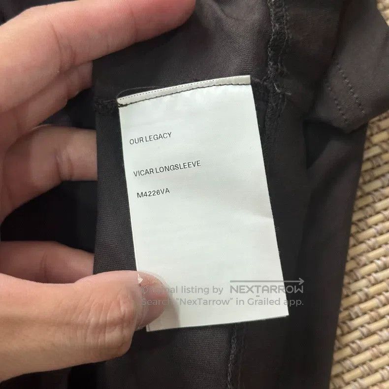 Our Legacy Our Legacy Short sleeve shirt with thin fabric Size US M / EU 48-50 / 2 - 8 Thumbnail