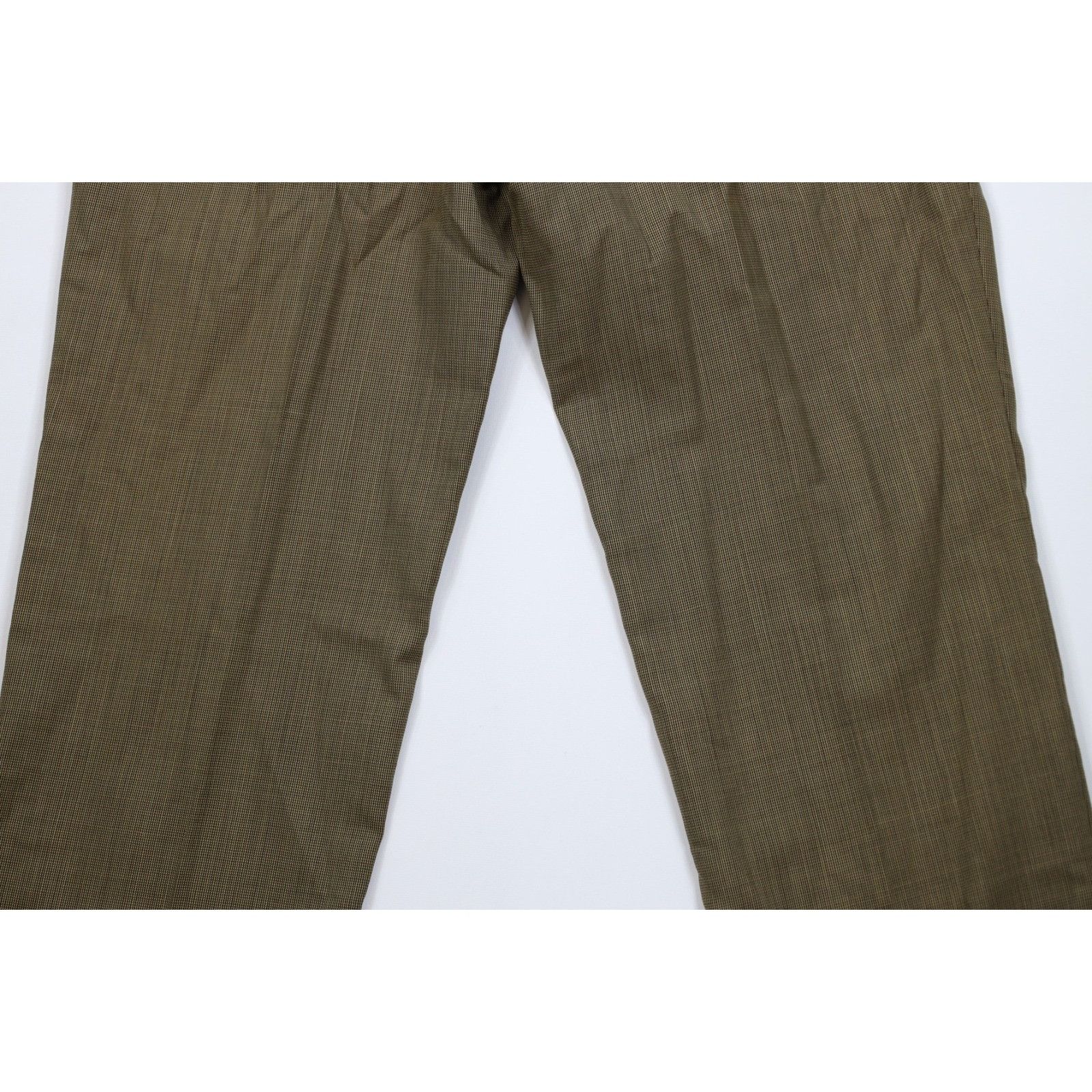 Polo Ralph Lauren Vintage 90s Ralph Lauren Wool Pleated Wide Leg Chino Pants Size US 36 / EU 52 - 11 Thumbnail