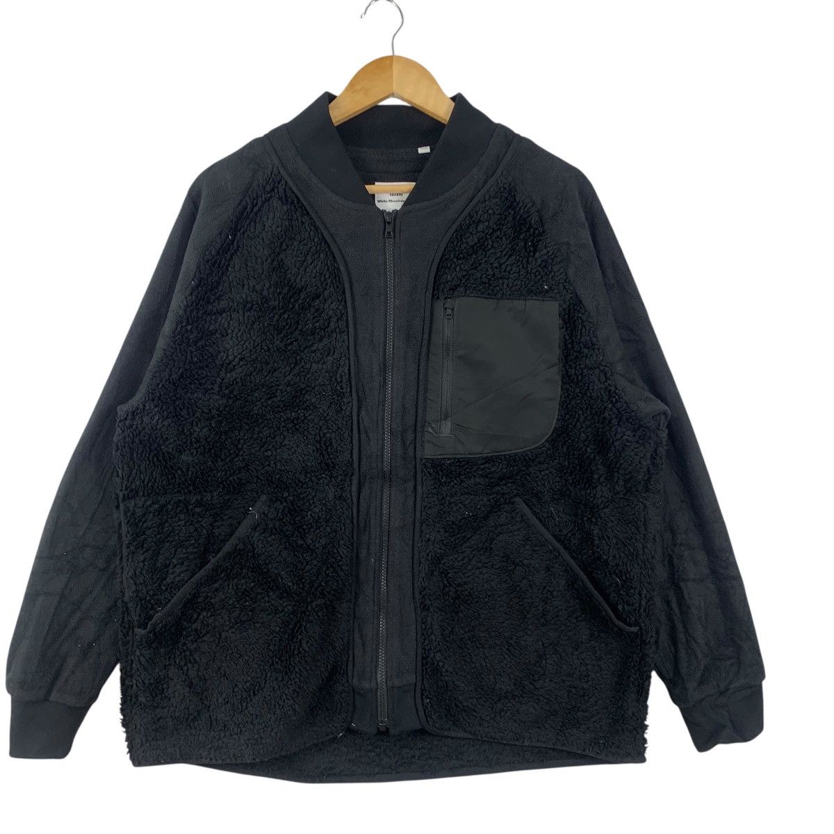 White Mountaineering WHITE MOUNTAINEERING x UNIQLO Sherpa Bulky Fleece Jacket Size US L / EU 52-54 / 3 - 5 Thumbnail