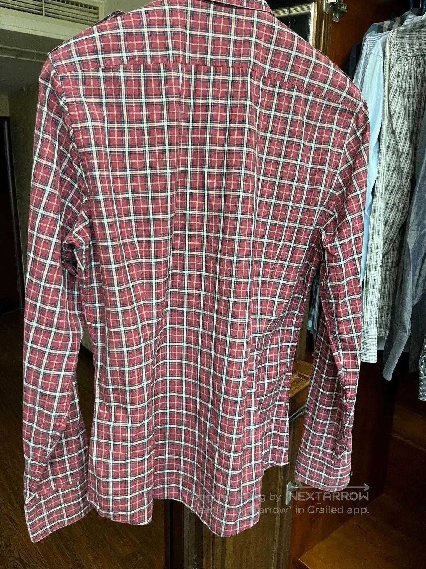 Japanese Brand Gucci Slim Fit Checkered Shirt. Size US M / EU 48-50 / 2 - 5 Thumbnail