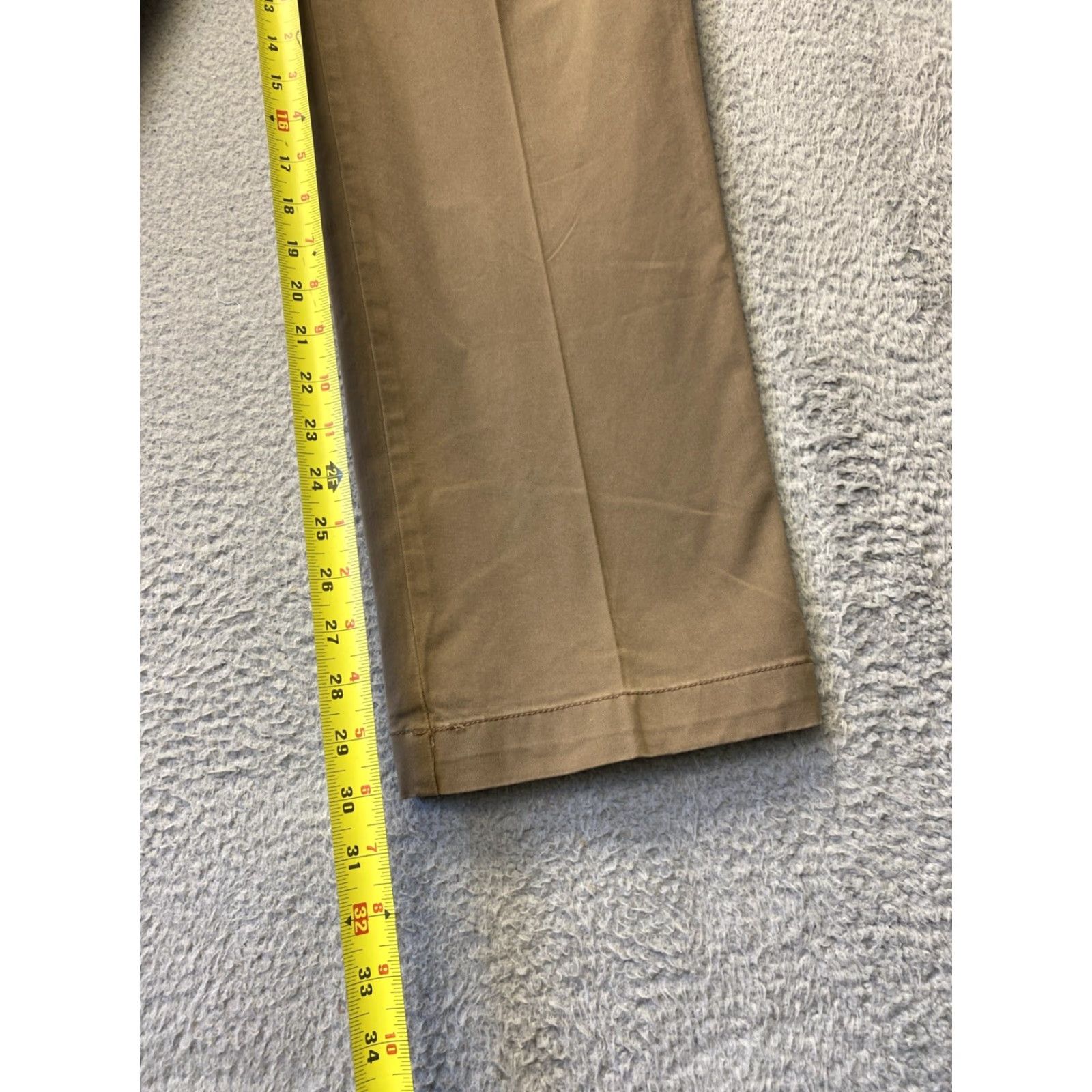 Cremieux Daniel Cremieux Chino Pants Men’s 40x30 Brown Tailored Fit Stretch /166-7 Size US 40 / EU 56 - 4 Thumbnail