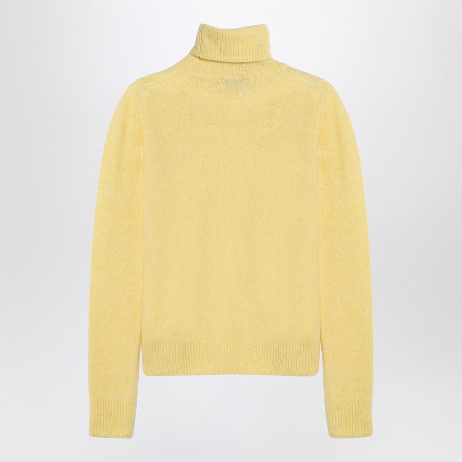 Roberto Cavalli o1d2blof0924 Turtleneck Sweater in Yellow Size M / US 6-8 / IT 42-44 - 2 Thumbnail