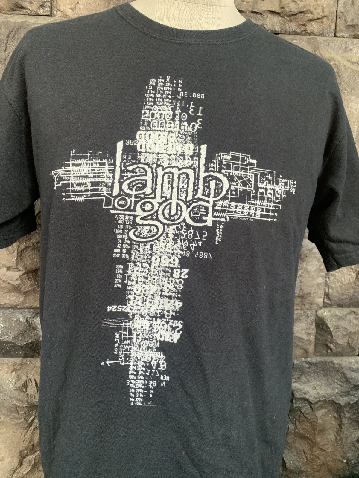 Band Tees Vintage 2005 Lamb Of God Heavy Metal Band T shirt Size US M / EU 48-50 / 2 - 2 Thumbnail