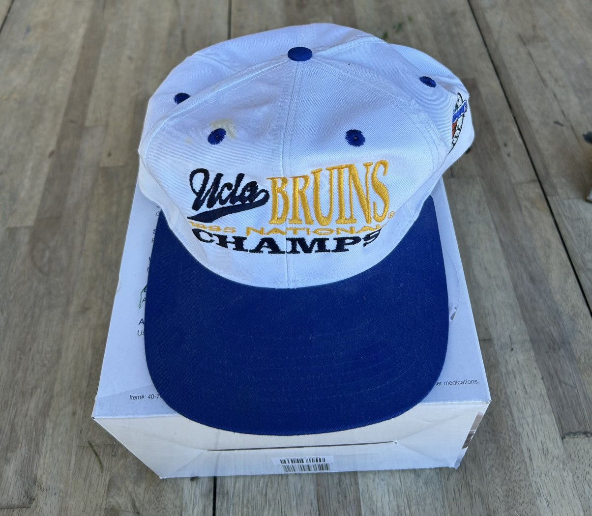 Other 1995 UCLA BRUINS NCAA CHAMPIONSHIP HAT Size ONE SIZE - 2 Thumbnail