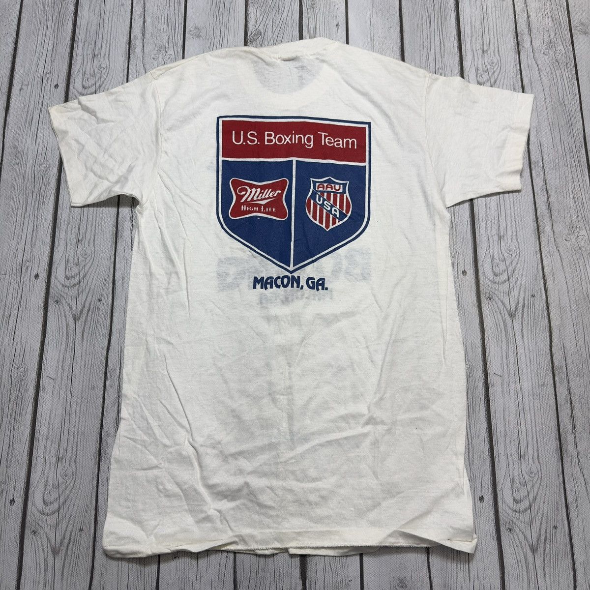 Hanes × Vintage Vintage US Boxing Team tee Size US M / EU 48-50 / 2 - 2 Thumbnail