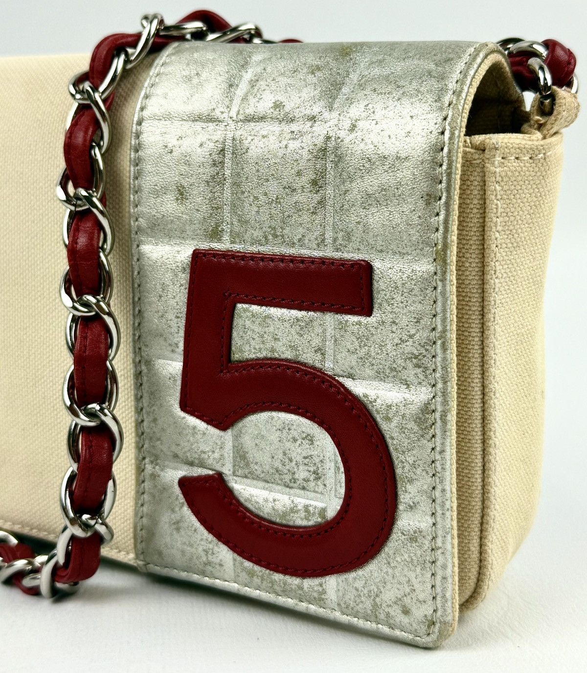 Chanel Chanel - 2002 - CC - No.5 - East - West - Chain Flap Size ONE SIZE - 5 Thumbnail