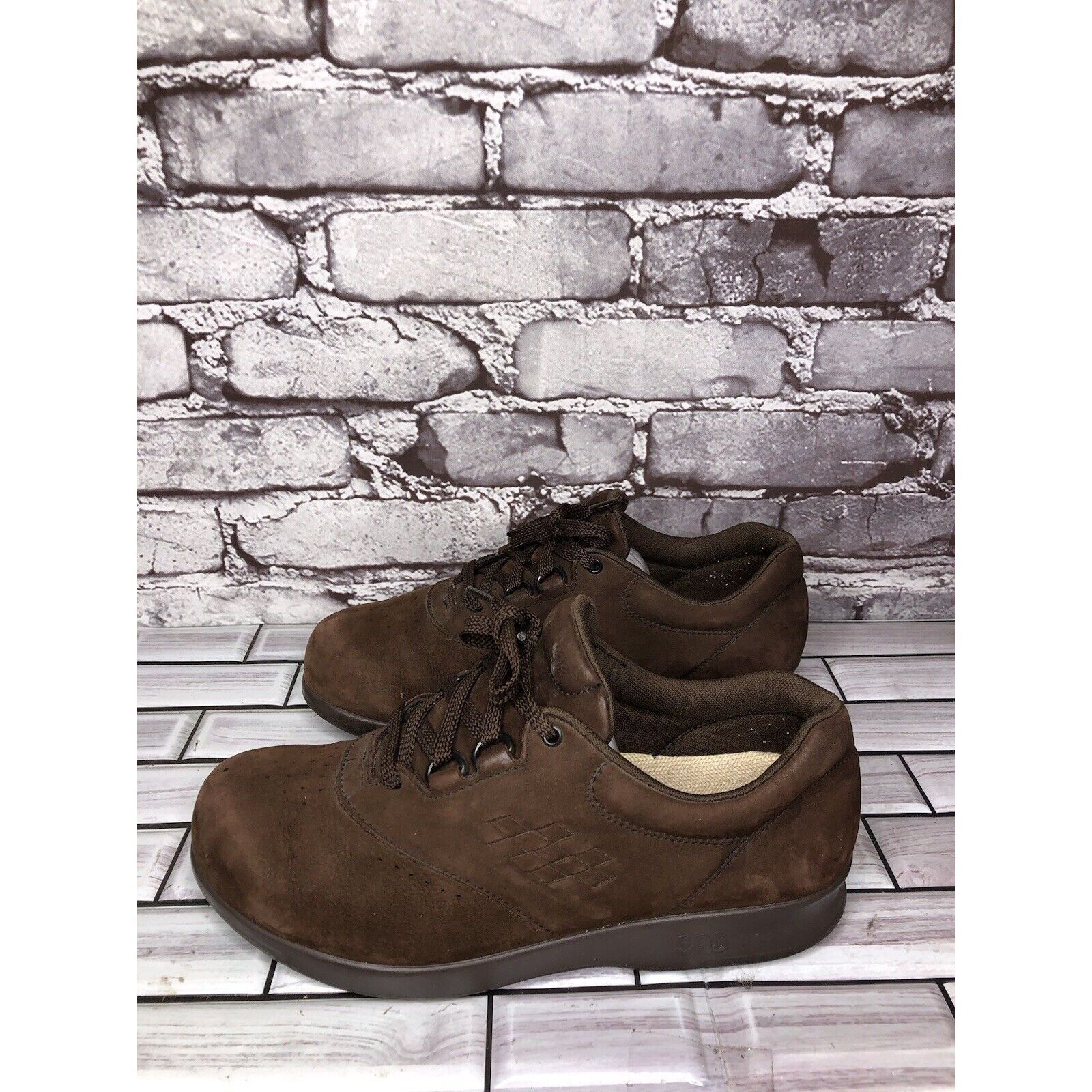 Other SAS Tripad Free Time Brown Suede Walking Lace Up Shoes Women Size US 7 / IT 37 - 16 Thumbnail