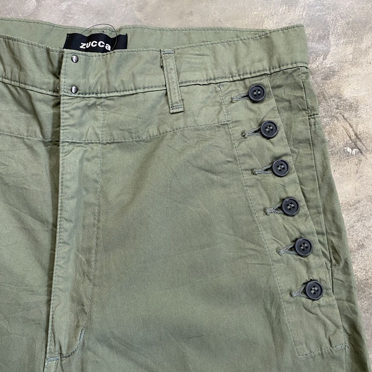 CABANE de ZUCCa 2000s CABANE de ZUCCa By Issey Miyake Button Pocket Pants Size US 30 / EU 46 - 4 Thumbnail